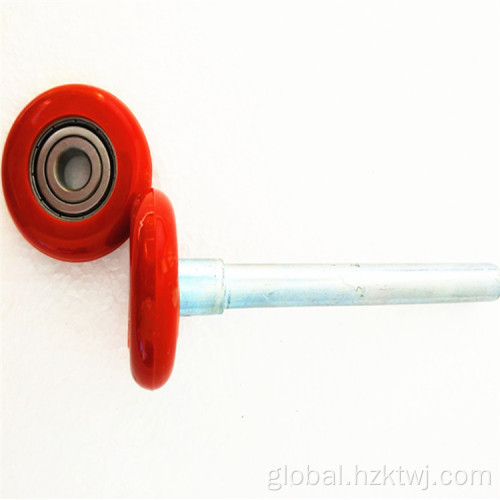 8 Ball Bearing Roller 2*7 Garage door red nylon roller Supplier